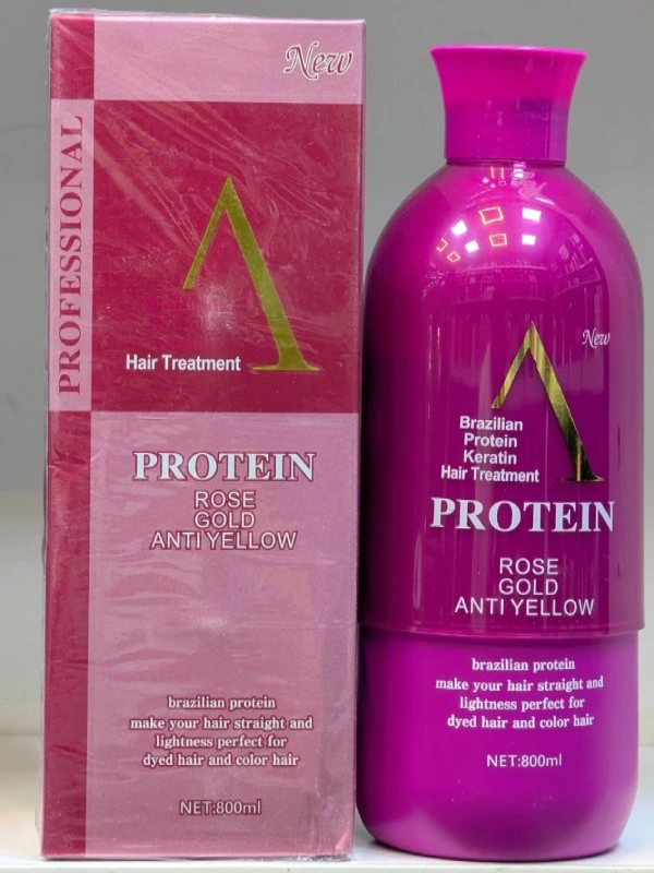 پروتئین مو ضد زردی آ رز گلد